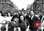 Image of French crowd Paris France, 1945, second 8 stock footage video 65675074011