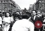 Image of French crowd Paris France, 1945, second 9 stock footage video 65675074011