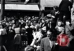 Image of French crowd Paris France, 1945, second 25 stock footage video 65675074011
