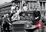 Image of Victory Day celebrations Paris France, 1945, second 46 stock footage video 65675074018
