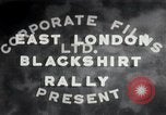 Image of Oswald Mosley London England United Kingdom, 1936, second 4 stock footage video 65675074035