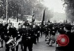 Image of Oswald Mosley inspects blackshirts London England United Kingdom, 1937, second 13 stock footage video 65675074036