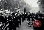Image of Oswald Mosley inspects blackshirts London England United Kingdom, 1937, second 14 stock footage video 65675074036
