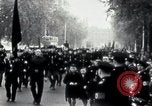 Image of Oswald Mosley inspects blackshirts London England United Kingdom, 1937, second 21 stock footage video 65675074036
