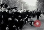 Image of Oswald Mosley inspects blackshirts London England United Kingdom, 1937, second 24 stock footage video 65675074036