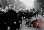 Image of Oswald Mosley inspects blackshirts London England United Kingdom, 1937, second 30 stock footage video 65675074036