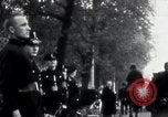 Image of Oswald Mosley inspects blackshirts London England United Kingdom, 1937, second 33 stock footage video 65675074036