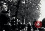 Image of Oswald Mosley inspects blackshirts London England United Kingdom, 1937, second 35 stock footage video 65675074036
