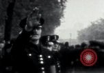 Image of Oswald Mosley inspects blackshirts London England United Kingdom, 1937, second 47 stock footage video 65675074036