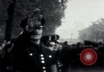 Image of Oswald Mosley inspects blackshirts London England United Kingdom, 1937, second 48 stock footage video 65675074036