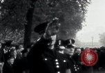 Image of Oswald Mosley inspects blackshirts London England United Kingdom, 1937, second 50 stock footage video 65675074036