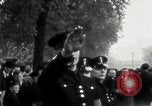 Image of Oswald Mosley inspects blackshirts London England United Kingdom, 1937, second 51 stock footage video 65675074036