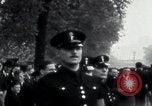 Image of Oswald Mosley inspects blackshirts London England United Kingdom, 1937, second 52 stock footage video 65675074036