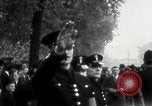 Image of Oswald Mosley inspects blackshirts London England United Kingdom, 1937, second 54 stock footage video 65675074036