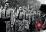 Image of Oswald Mosley inspects blackshirts London England United Kingdom, 1937, second 57 stock footage video 65675074036