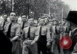 Image of Oswald Mosley inspects blackshirts London England United Kingdom, 1937, second 58 stock footage video 65675074036