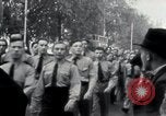 Image of Oswald Mosley inspects blackshirts London England United Kingdom, 1937, second 59 stock footage video 65675074036