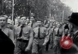 Image of Oswald Mosley inspects blackshirts London England United Kingdom, 1937, second 60 stock footage video 65675074036
