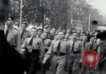 Image of Oswald Mosley inspects blackshirts London England United Kingdom, 1937, second 62 stock footage video 65675074036