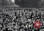 Image of Oswald Mosley at Victoria Park London England United Kingdom, 1936, second 12 stock footage video 65675074038