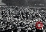 Image of Oswald Mosley at Victoria Park London England United Kingdom, 1936, second 15 stock footage video 65675074038