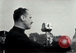 Image of Oswald Mosley at Victoria Park London England United Kingdom, 1936, second 22 stock footage video 65675074038