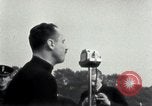 Image of Oswald Mosley at Victoria Park London England United Kingdom, 1936, second 25 stock footage video 65675074038