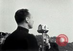 Image of Oswald Mosley at Victoria Park London England United Kingdom, 1936, second 26 stock footage video 65675074038