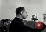 Image of Oswald Mosley at Victoria Park London England United Kingdom, 1936, second 33 stock footage video 65675074038