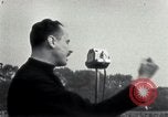 Image of Oswald Mosley at Victoria Park London England United Kingdom, 1936, second 39 stock footage video 65675074038