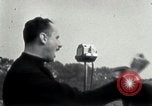 Image of Oswald Mosley at Victoria Park London England United Kingdom, 1936, second 47 stock footage video 65675074038