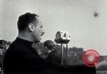 Image of Oswald Mosley at Victoria Park London England United Kingdom, 1936, second 49 stock footage video 65675074038