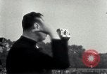 Image of Oswald Mosley at Victoria Park London England United Kingdom, 1936, second 50 stock footage video 65675074038