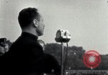 Image of Oswald Mosley at Victoria Park London England United Kingdom, 1936, second 52 stock footage video 65675074038