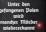 Standbild Gefangenenaustausch zwischen Deutschland und Polen Polen, 1939, aus Sekunde 4 historischem Filmmaterial Videoclip 65675074042