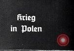 Image of German troops Poland, 1939, second 6 stock footage video 65675074044