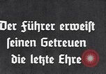 Standbild Adolf Hitler München Deutschland, 1939, aus Sekunde 35 historischem Filmmaterial Videoclip 65675074057