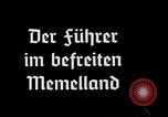 Image L'annexion de Memel par l'Allemagne Memelland Lituanie, 1939, de la seconde 26 séquences d'archives historiques vidéo 65675074059
