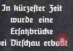 Immagine di Ponte danneggiato Dirschau Polonia, 1939, secondo 4 filmato di repertorio 65675074063