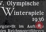 Immagine di La figura pattinare Garmisch-Partenkirchen Germania, 1936, secondo 1 filmato di repertorio 65675074065