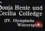 Immagine di La figura pattinare Garmisch-Partenkirchen Germania, 1936, secondo 3 filmato di repertorio 65675074065