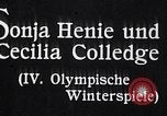 Immagine di La figura pattinare Garmisch-Partenkirchen Germania, 1936, secondo 5 filmato di repertorio 65675074065