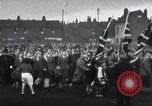 Standbild faschistische Versammlung Manchester England Vereinigtes Königreich, 1936, aus Sekunde 15 historischem Filmmaterial Videoclip 65675074069