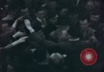 Image of Sir Oswald Mosley among crowd Manchester England United Kingdom, 1936, second 19 stock footage video 65675074073