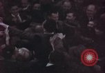 Image of Sir Oswald Mosley among crowd Manchester England United Kingdom, 1936, second 22 stock footage video 65675074073