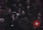 Image of Sir Oswald Mosley among crowd Manchester England United Kingdom, 1936, second 23 stock footage video 65675074073