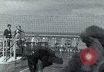 Image pont du navire Europe, 1937, de la seconde 29 séquences d'archives historiques vidéo 65675074088