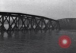 Image of Bridges destroyed by retreating German forces European Theater, 1945, second 34 stock footage video 65675074092