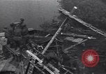 Image of Bridges destroyed by retreating German forces European Theater, 1945, second 51 stock footage video 65675074092