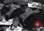 Image of Soviet officers study scale model of Berlin and environs Berlin Germany, 1945, second 50 stock footage video 65675074094